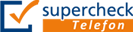 Logo Supercheck-Telefon